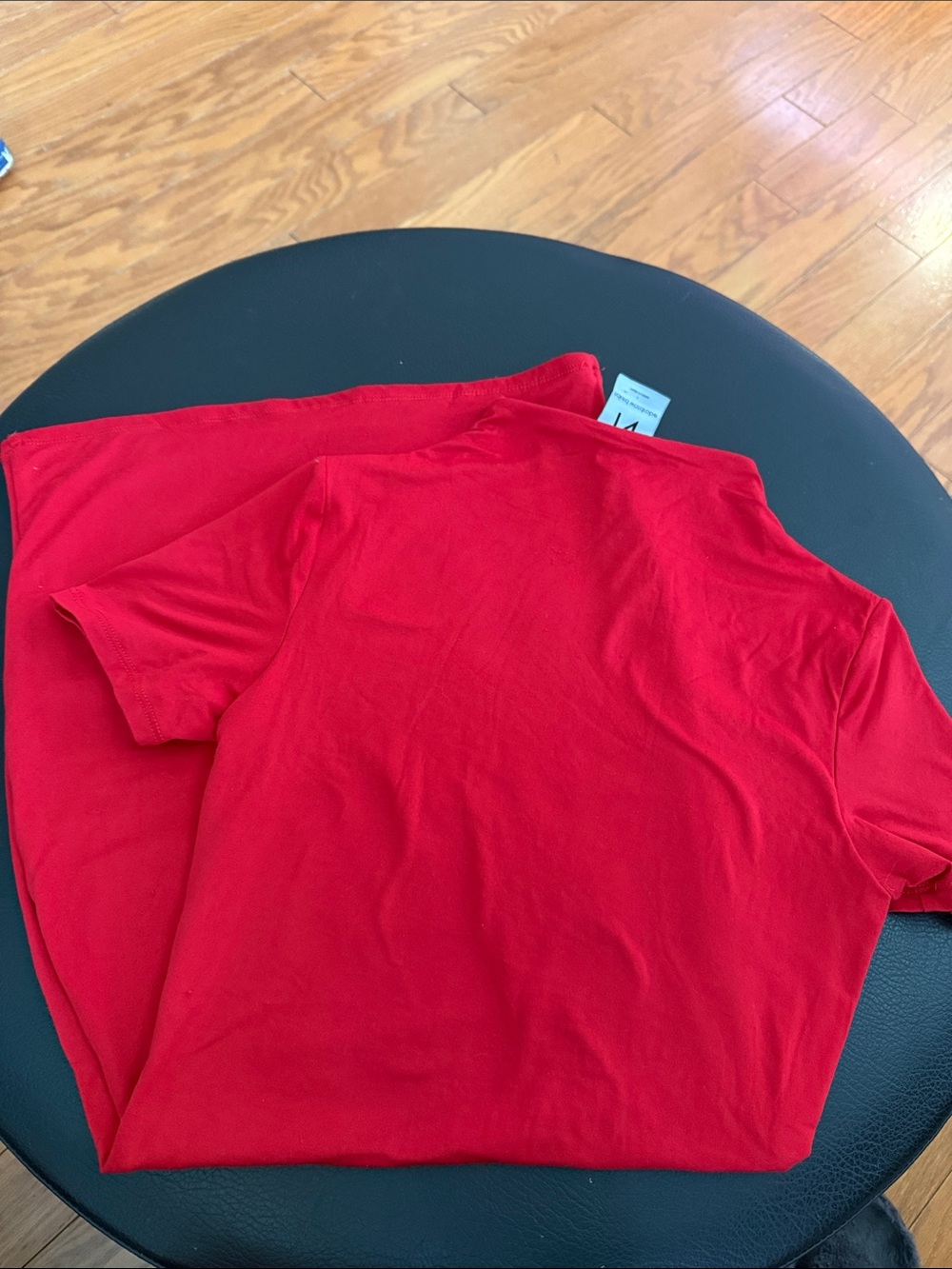 Naked Wardrobe Red Short Sleeve Dress